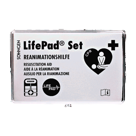 LifePad®-Box chrome inkl. Wandhalterung