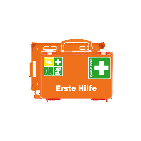 Erste-Hilfe-Koffer QUICK-CD orange leer