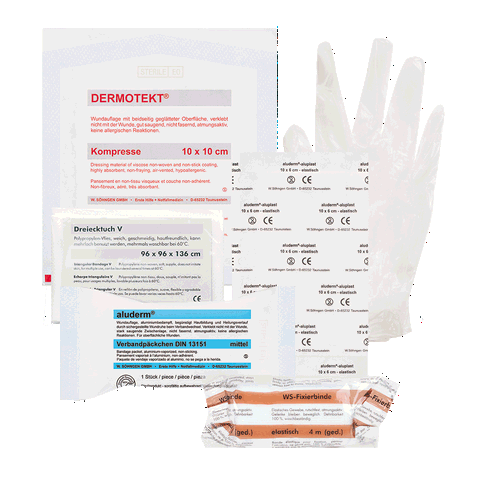 Übungsset Erste Hilfe Modul 2 nach DGUV 304-001
