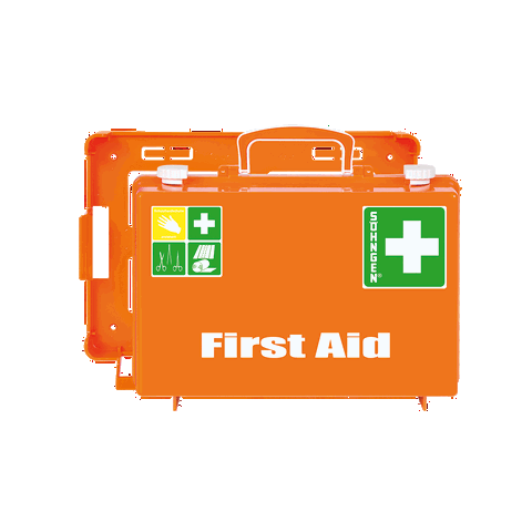 Erste Hilfe-Koffer SN-CD Norm orange First Aid