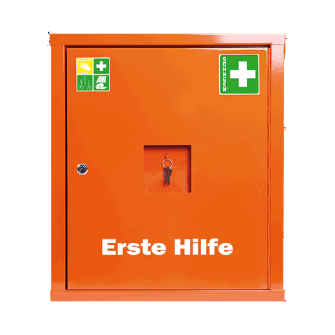 Verbandschrank EUROSAFE Industrie Norm orange