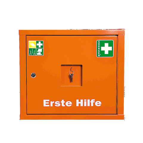 Verbandschrank JUNIORSAFE leer orange