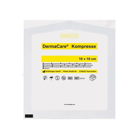 DermaCare® Kompresse einzeln 10 x 10 cm