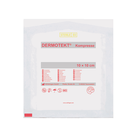 DERMOTEKT® Kompresse 10 x 10 cm à  2 Stück