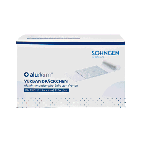 aluderm® Verbandpäckchen klein Verpackungseinheit 25 St.