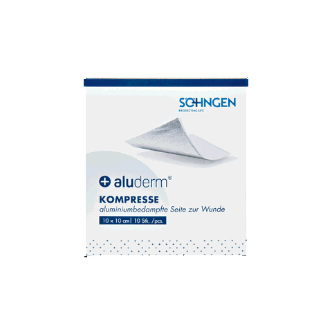 aluderm® Kompresse 10x10 cm Verpackungseinheit 10 St.