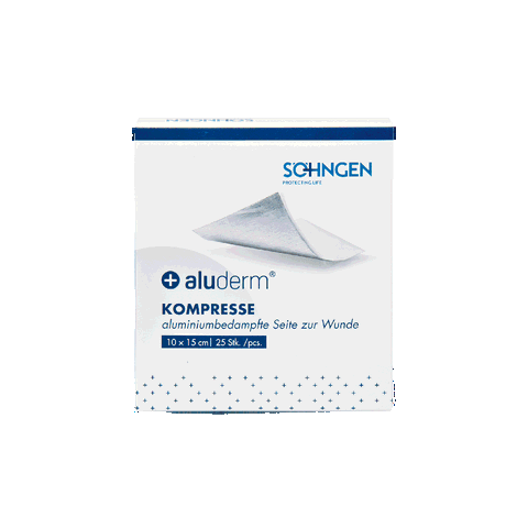 aluderm® Kompresse 10x15 cm Verpackungseinheit 25 St.