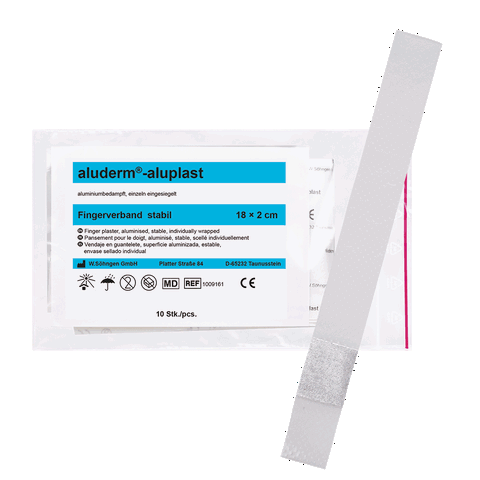 aluderm®-aluplast stabil Fingerverband 18 x 2 cm  10 Stück