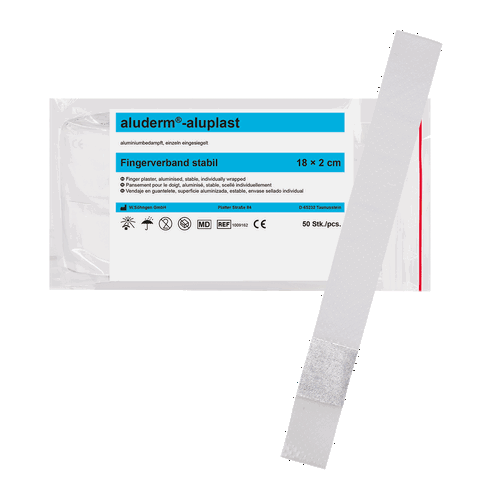 aluderm®-aluplast stabil Fingerverband 18 x 2 cm  50 Stück