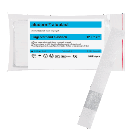 aluderm®-aluplast elastisch Fingerverband 12 x 2 cm  50 Stück