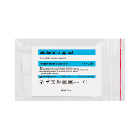 aluderm®-aluplast elastisch Fingerverband 18 x 2 cm 10 Stück