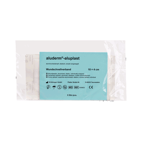 aluderm®-aluplast Nachfüllset Spender 10 x 4 cm á 5 Stück