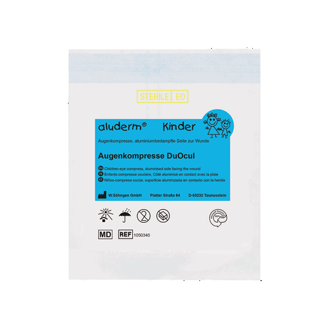 aluderm® Augenkompresse Kinder DuOcul