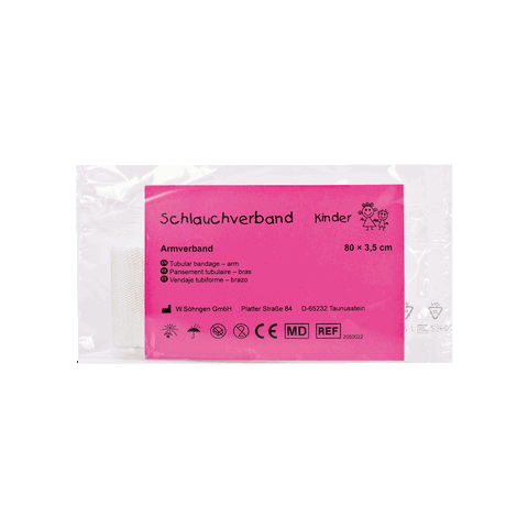 WS-Kinder Schlauchverband elastisch 0,8 m x 3,5 cm