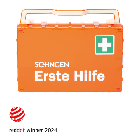 Erste-Hilfe-Koffer orange DYNAMIC-GLOW L Standard ERW DIN 13169