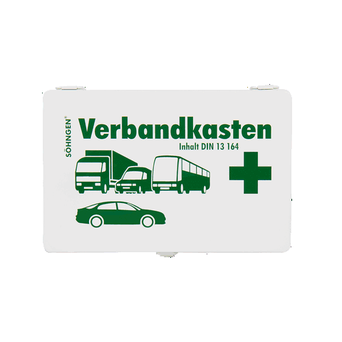 KFZ-Verbandkasten ST weiss mit Füllung Standard DIN 13164