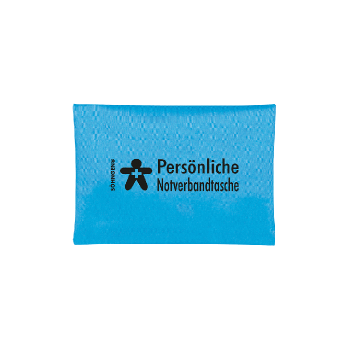 Persönliche Notverbandtasche, blau